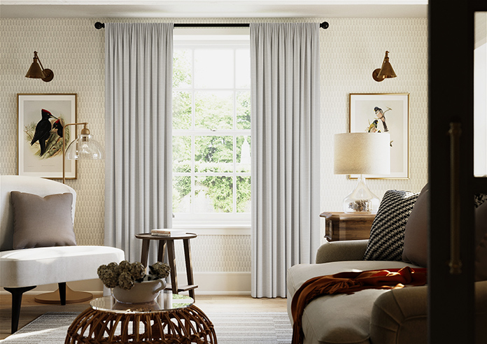 Tussah, Snowdrift - Made to Measure Curtains - Image 3